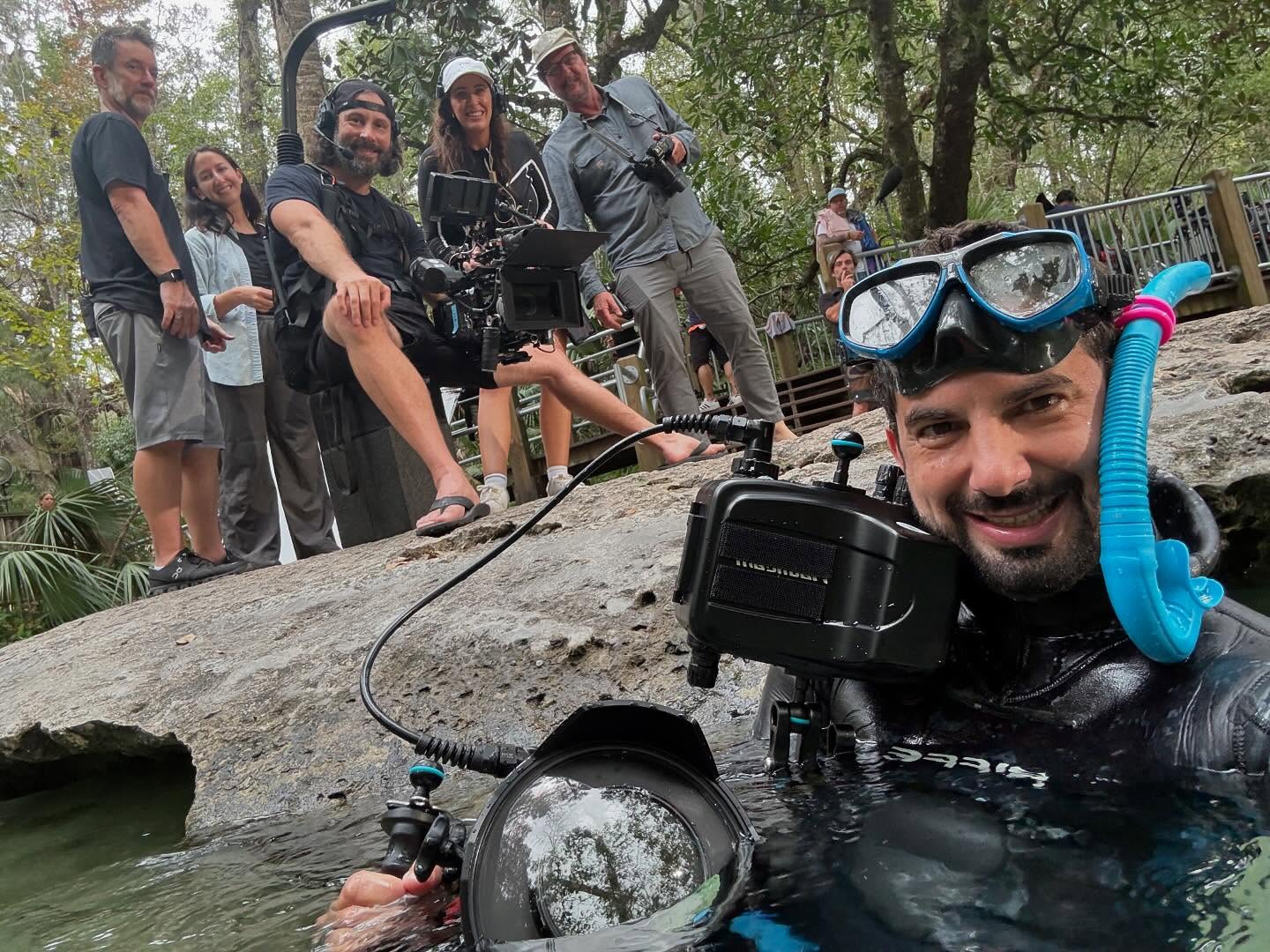 On set