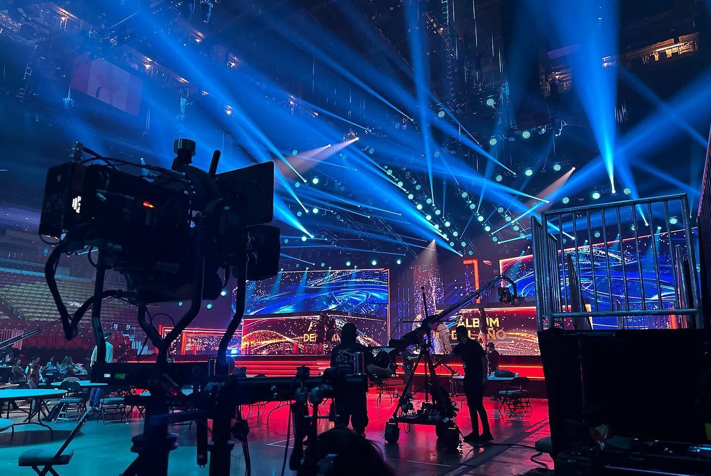 On set